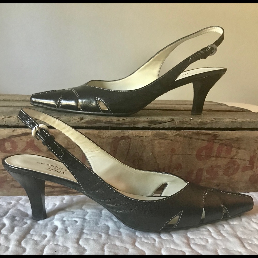 Anne Klein Dress Shoe Aksportella Slingback Heels